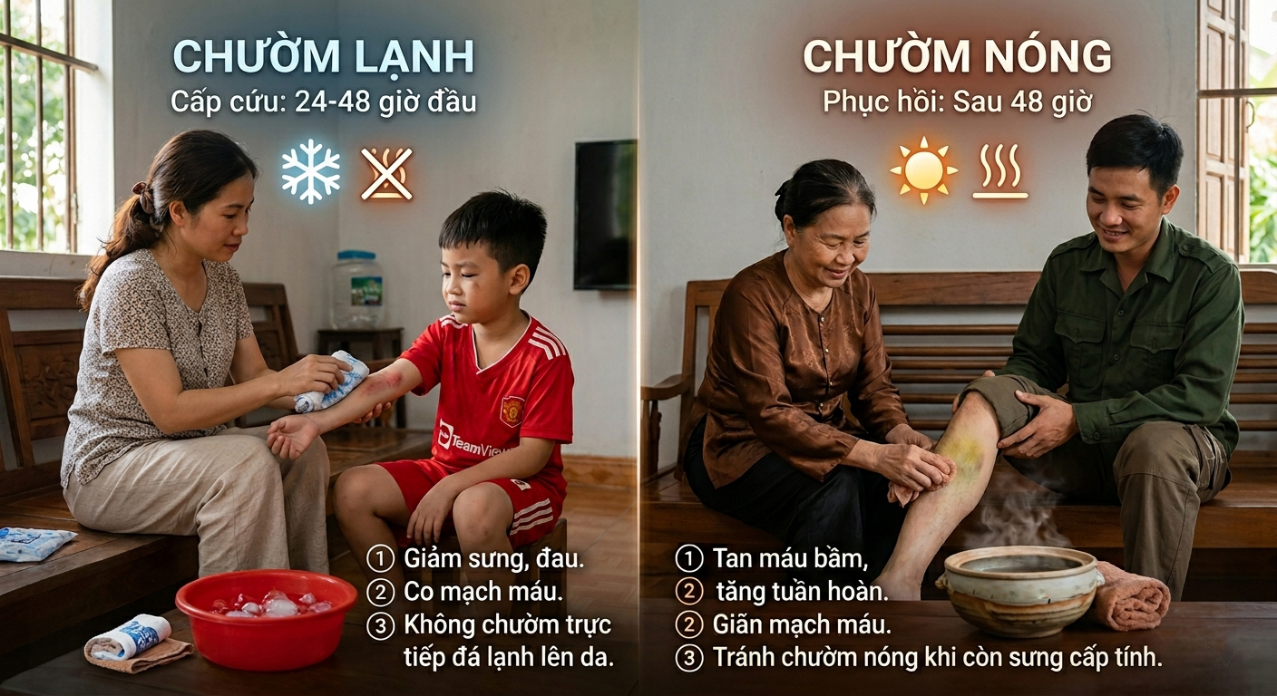 Cách làm tan máu bầm nhanh trong 24h: Cơ chế và Bí quyết từ chuyên gia